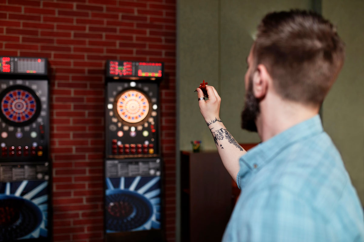 Hawk Amusements Commercial Dart Boards and Dart Leagues